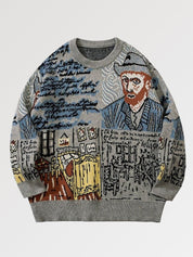 You will easily recognize all the iconic elements in this japanese aesthetic sweater