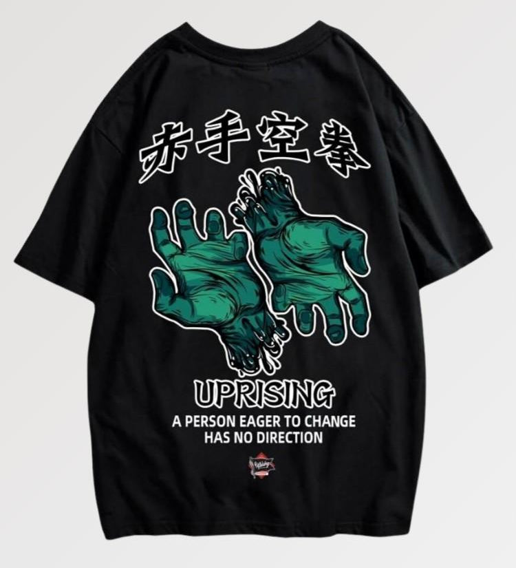 Japanese Black Shirt