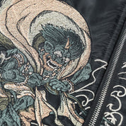 Japanese Bomber Jacket 'Yokai Oniri'