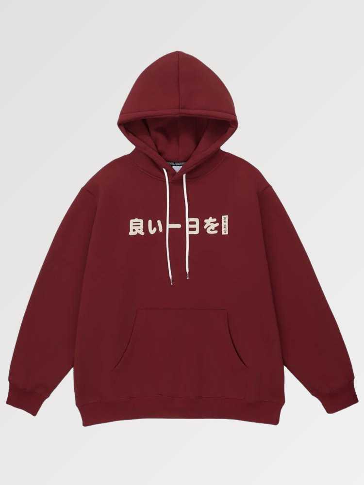 Japanese Character Hoodie 'Gwangju'