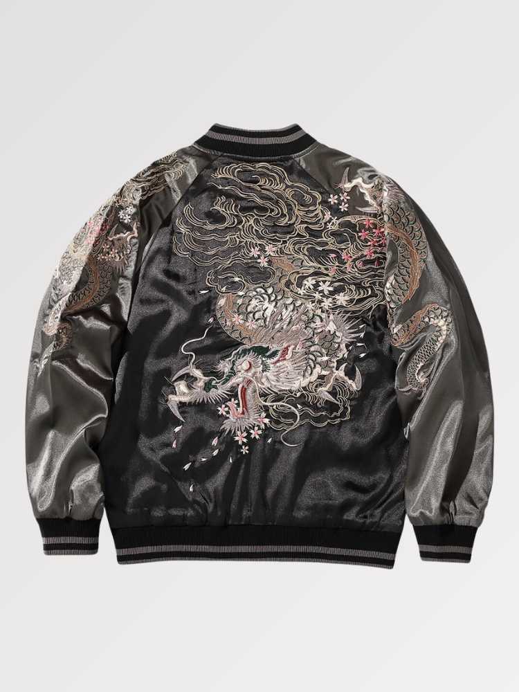 Japanese Dragon Bomber Jacket