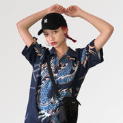 The japanese shirt for women and its Ryu-Jin dragon pattern