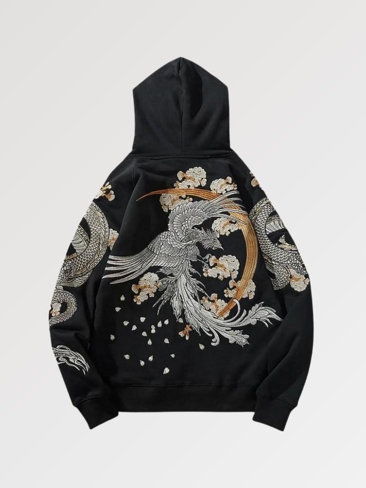 Japanese Embroidered Hoodie