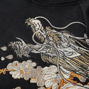 Japanese Embroidered Hoodie 'Seto'