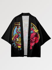 Japanese Haori Pattern 'Dragon x Ramen'