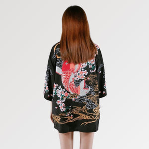 Japanese Kimono Women 'Sakura x Koi'