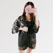 Japanese Kimono Women 'Sakura x Koi'