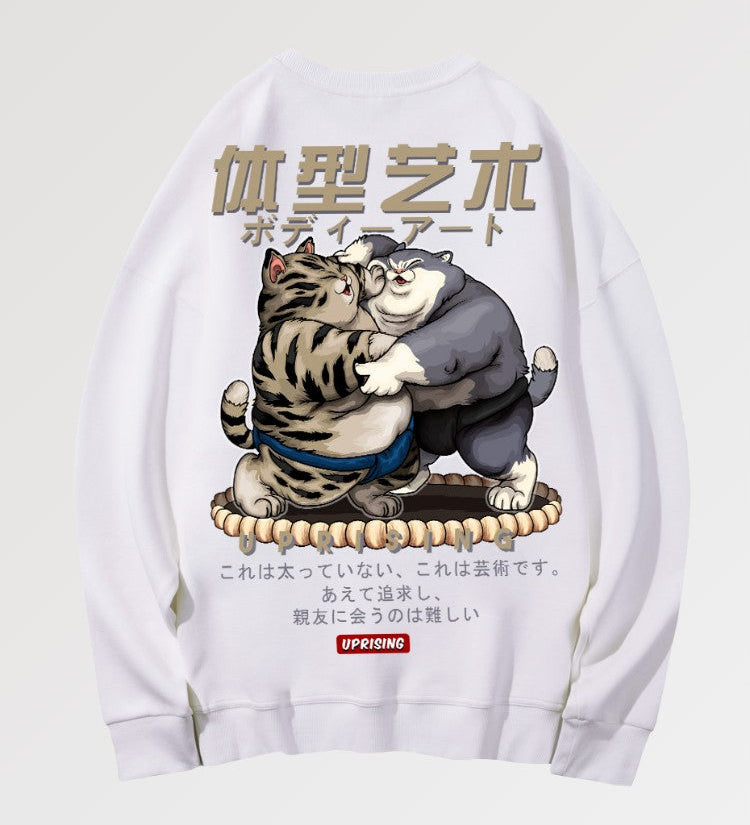 Japanese Printed Sweatshirt