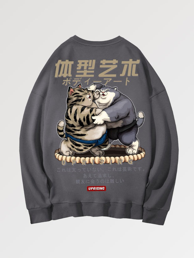 Japanese Printed Sweatshirt &