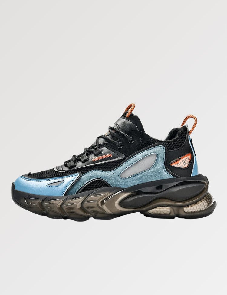 The japanese running shoes and its shock absorbing sole