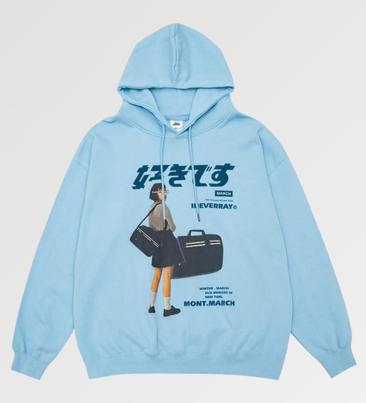 Japanese Street Style Hoodie