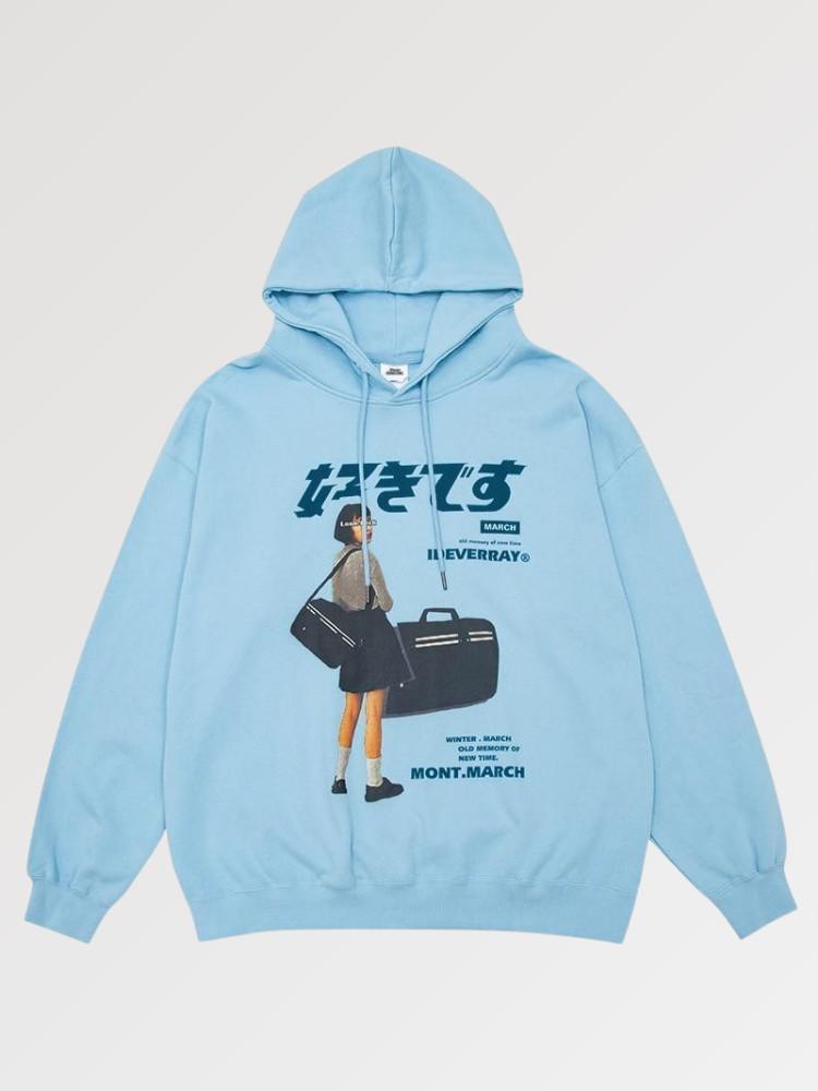 Japanese Street Style Hoodie