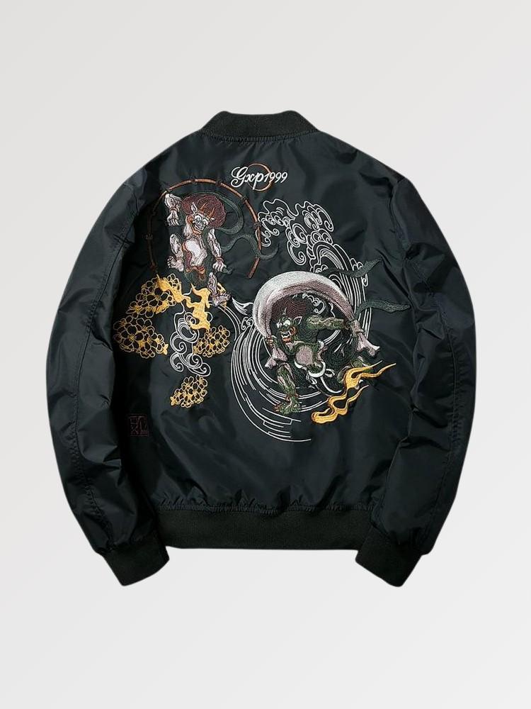 Japanese Streetwear Bomber Jacket