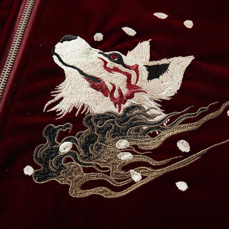 Japanese Sukajan Jacket 'Kitsuneki'