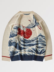 Japanese Wave Sweater