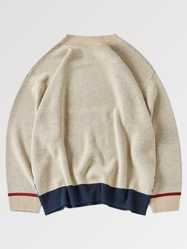 Japanese Wave Sweater 'Kanagawa'