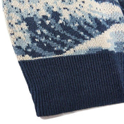 Japanese Wave Sweater 'Kanagawa'
