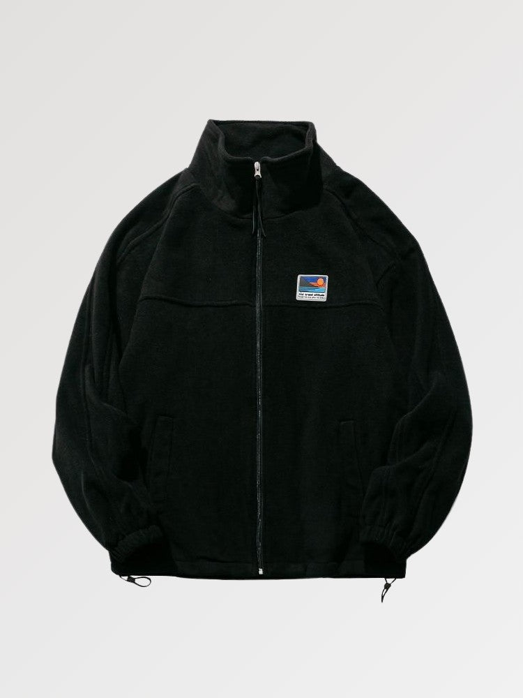 Get our latest edition of the japanese zip up hoodie with its colorful logo