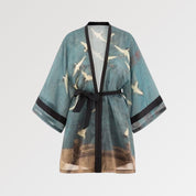 The kimono bathrobe women will be ideal to spend a colorful summer