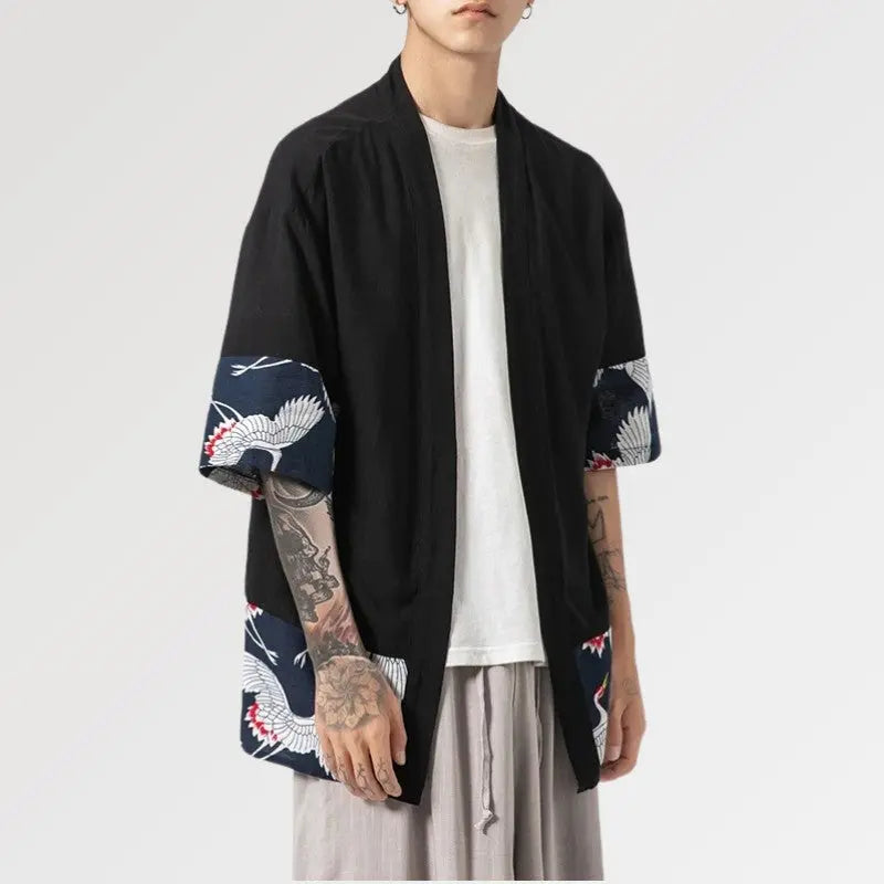 Kimono Cardigan Mens 'Hisashi'