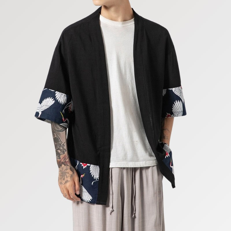 Kimono Cardigan Mens 'Hisashi'