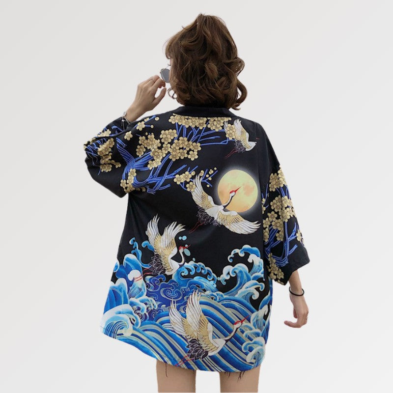 The Women Kimono Jacket and its Japanese symbols