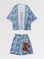 Kimono Set 'Red Drake'