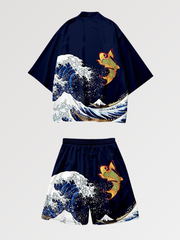 Kimono Set 'Okinawa Fish'