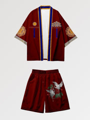 Kimono Set 'Tsuru Crown'