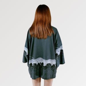Kimono Style Jacket 'The Wave'