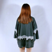 Kimono Style Jacket 'The Wave'