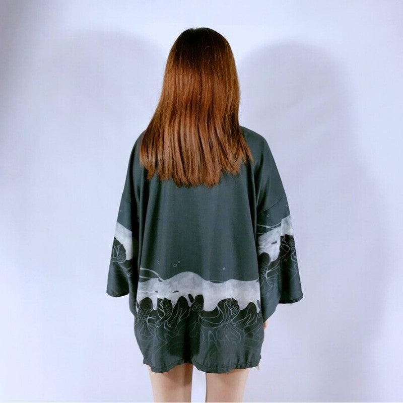 Kimono Style Jacket 'The Wave'