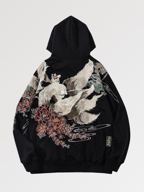Japanese Hip Hop Kanji Hoodie - UrbanWearOutsiders, fish mouth hoodie ...
