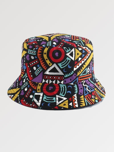 Knit Bucket Hat 'Tribal'