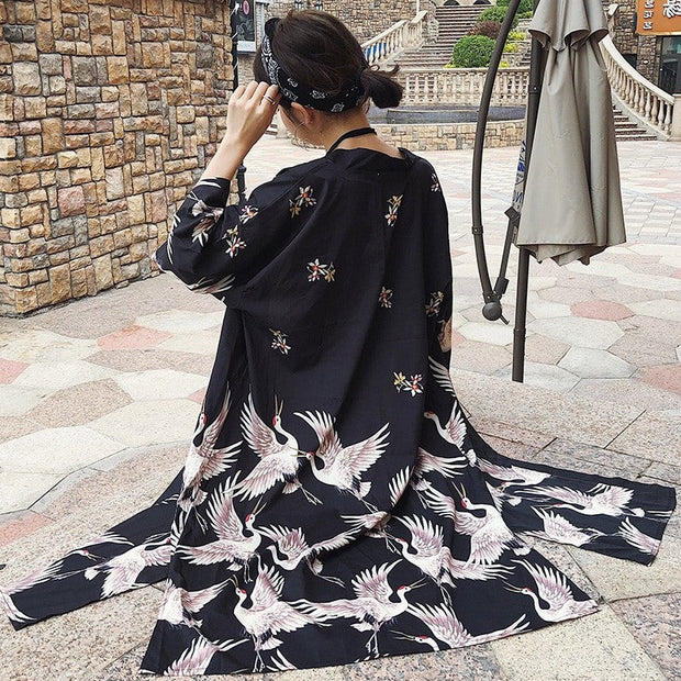 Long Kimonos for Women &
