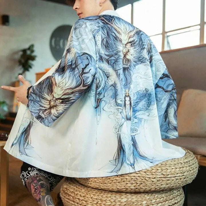 Mens Dragon Kimono