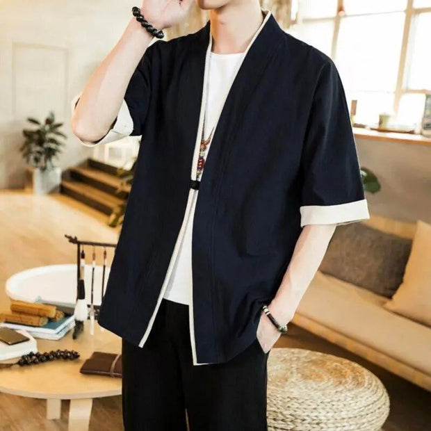 Men's Luxury Robe | Men's Kimono Jacket Robe | Wear The World – Wear the  World