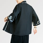 Mens Kimono Shirt Pattern 'Kanagawa'