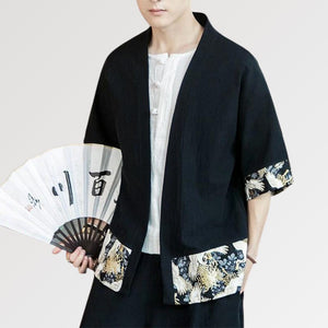 Mens Kimono Shirt 'Arata x Watanabe'