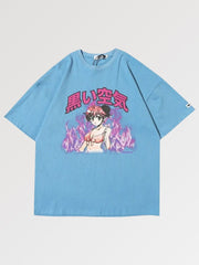 Otaku T-Shirt 'Manga Girl'