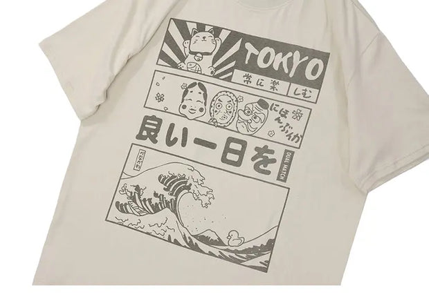 Oversized Japanese T-Shirt &