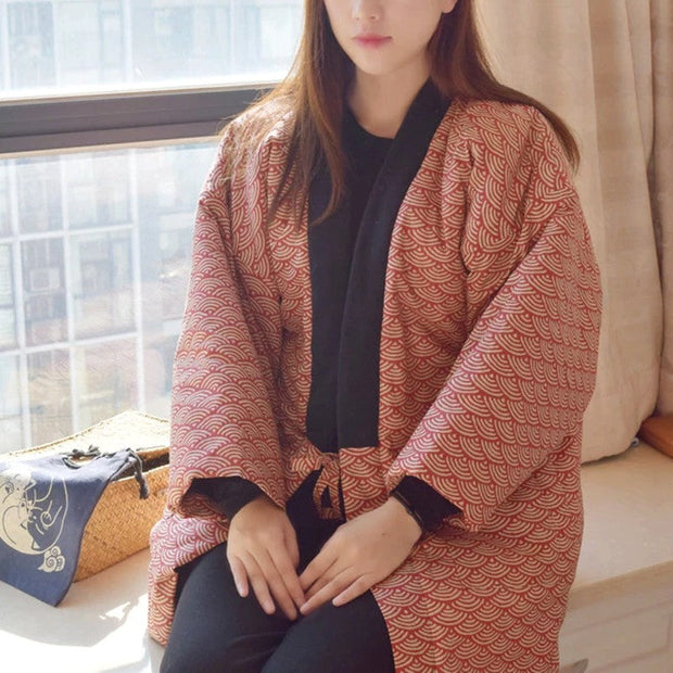 Quilted Kimono Jacket &