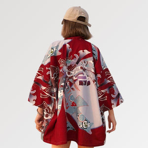 Red Kimonos for Women 'Nobuko'