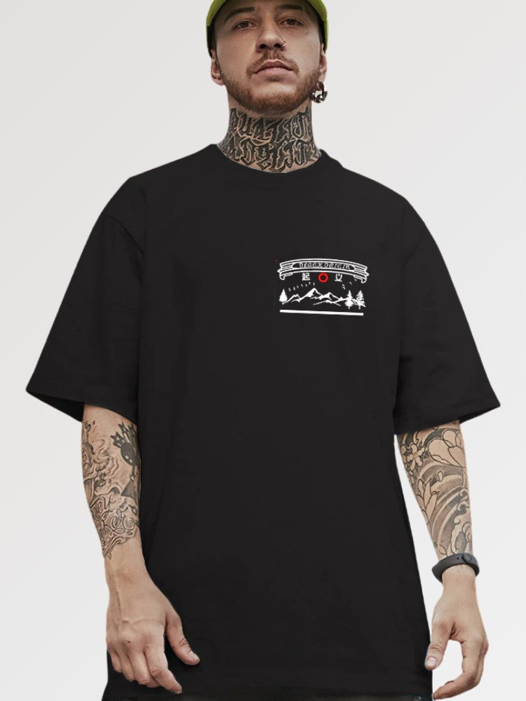 Shirt with Japanese Writing 'Takaishi'