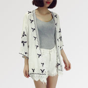 Short Lace Kimono