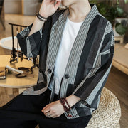Striped Kimono Cardigan 'Shurina'
