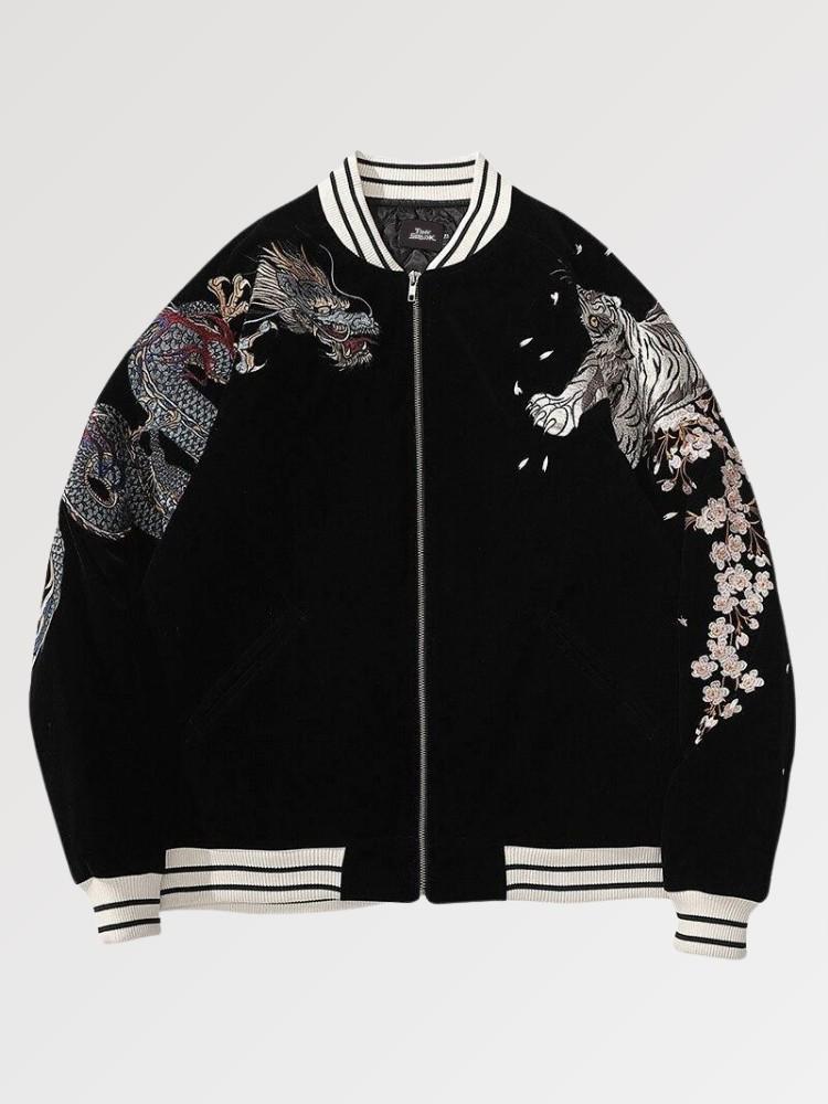 Sukajan Bomber Jacket 'Okaryu'