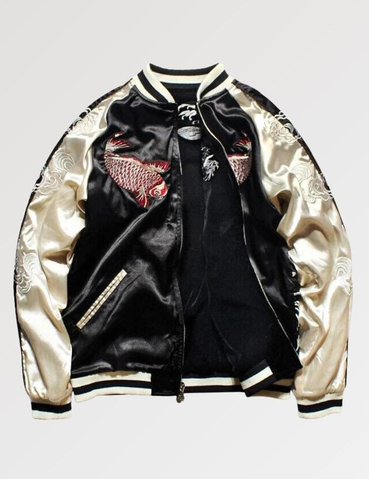 Look no further for the sukajan jacket womens with traditional Japanese embroidery