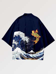 The Great Wave off Kanagawa Kimono