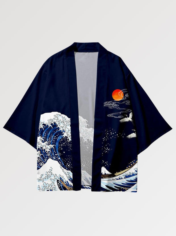 The Great Wave off Kanagawa Kimono